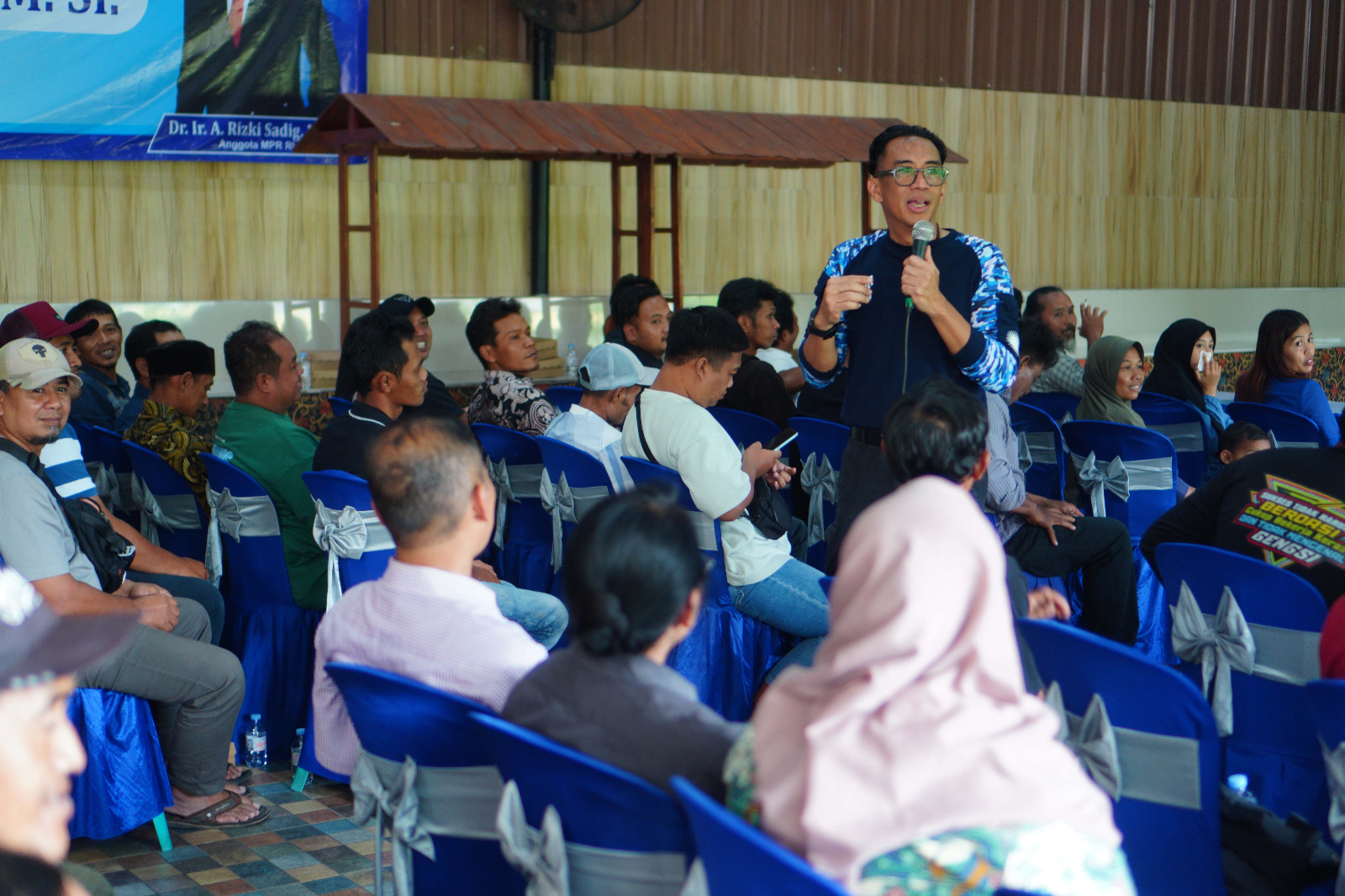 Rizki Sadig Perkuat Literasi Mitigasi Bencana Berbasis Warga di Blitar
